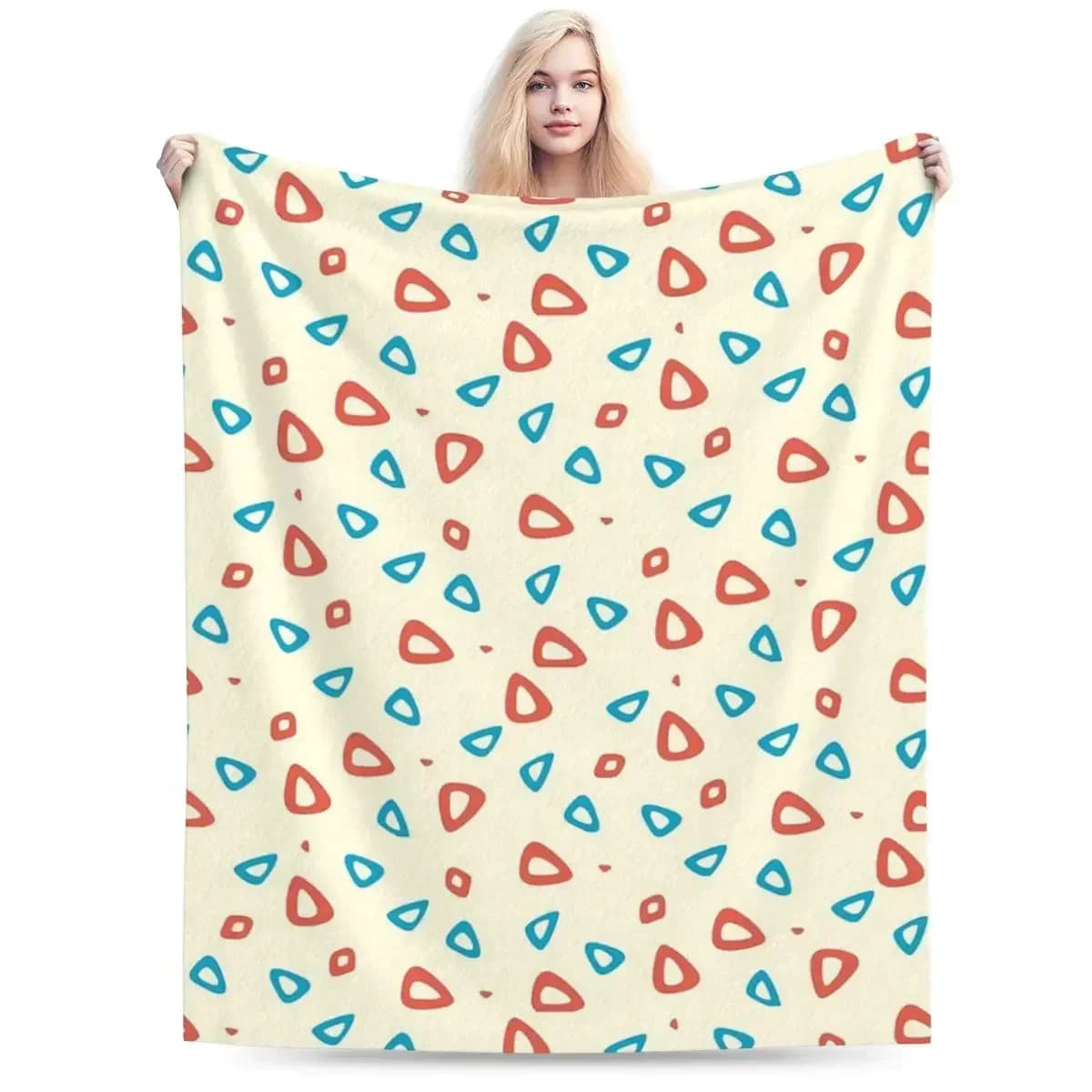 Coperta modello Togepi, morbida e calda coperta in flanella, per letto, soggiorno, picnic, viaggio, divano di casa