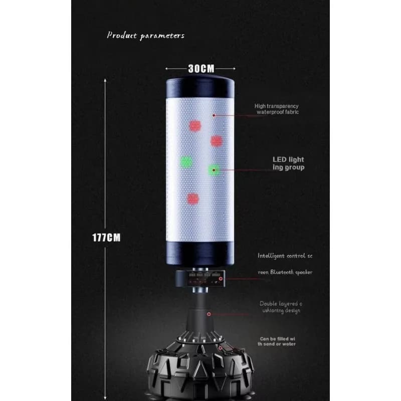 Smart Boxing Bag from Earth, Resistant, for Sanda, MMA, Muay Thai, Target from Pugilato, Quick Ball