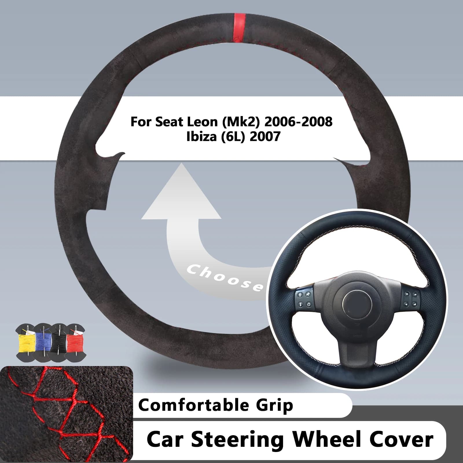 Wheelchair Cover for Seat Leon (Mk2) 2006-2008 Ibiza (6L) 2007 Leather Car Accessories