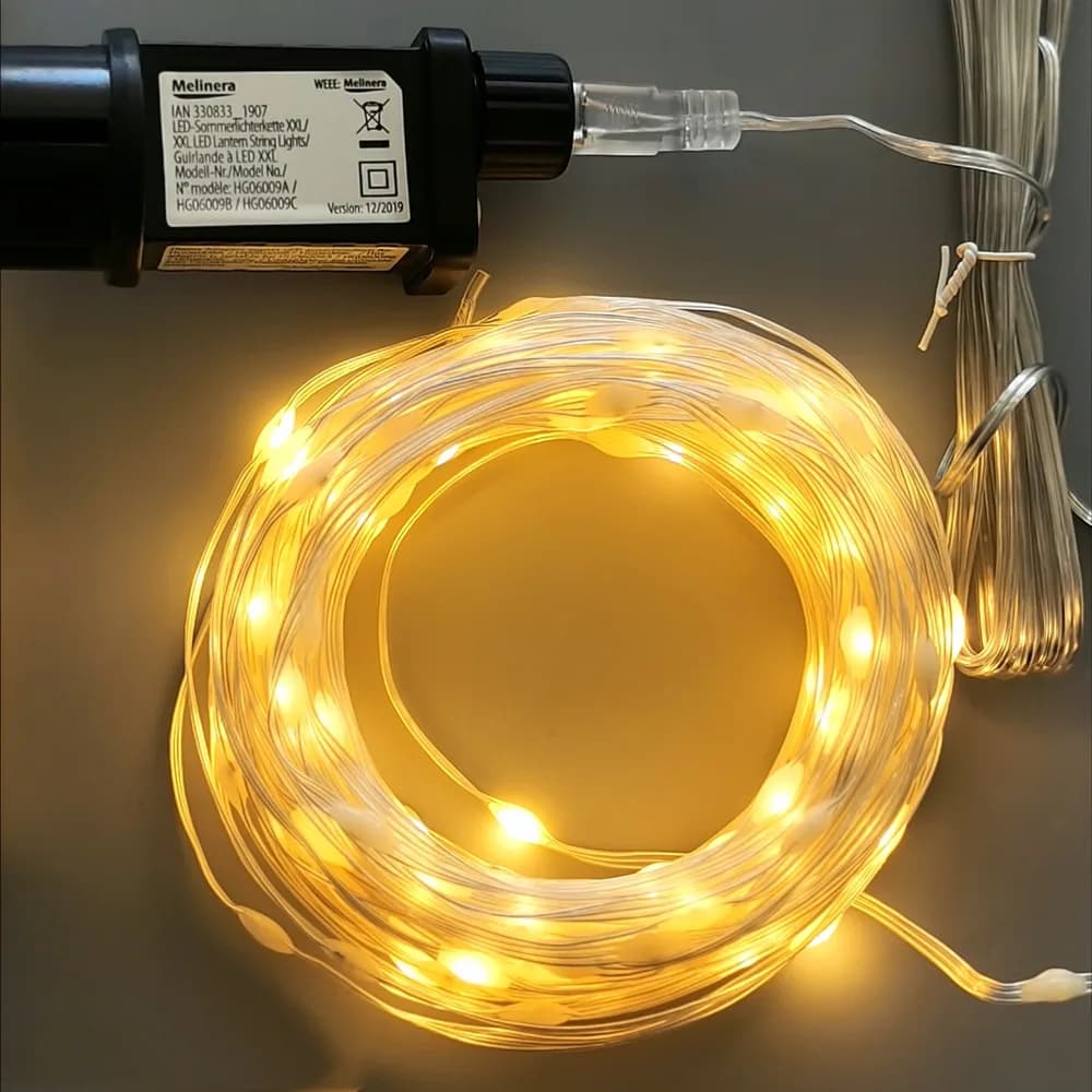 Luci Fatate da Esterno 100/150M, Ghirlanda Impermeabile IP67 con Spina EU/US, Luci a Stringa Stellate, Decorazioni Natalizie 2026, Luci a Festone LED