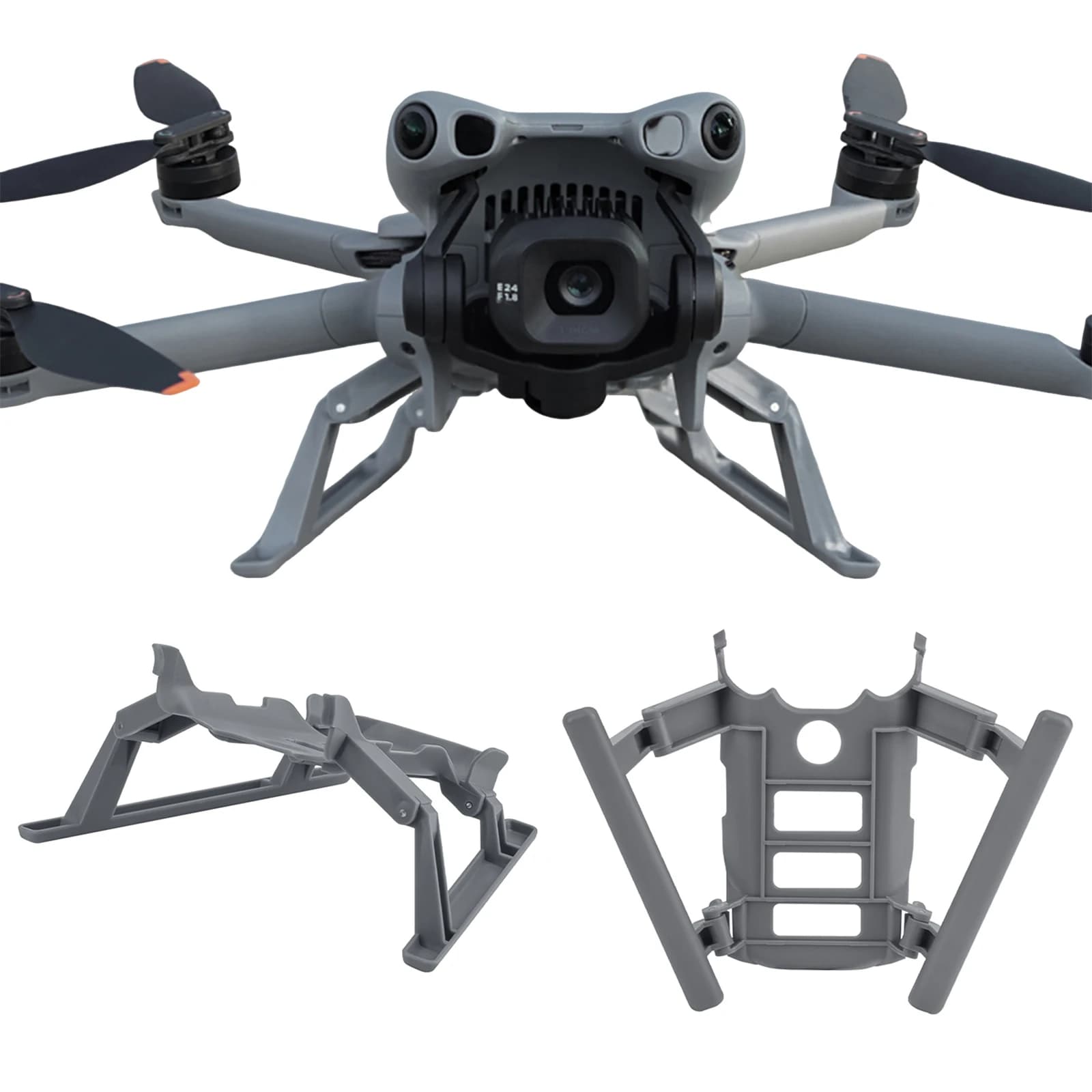 Supporto di Atterraggio Rialzato per DJI Mini 5 Pro, Accessorio Drone con Treppiede a Sgancio Rapido
