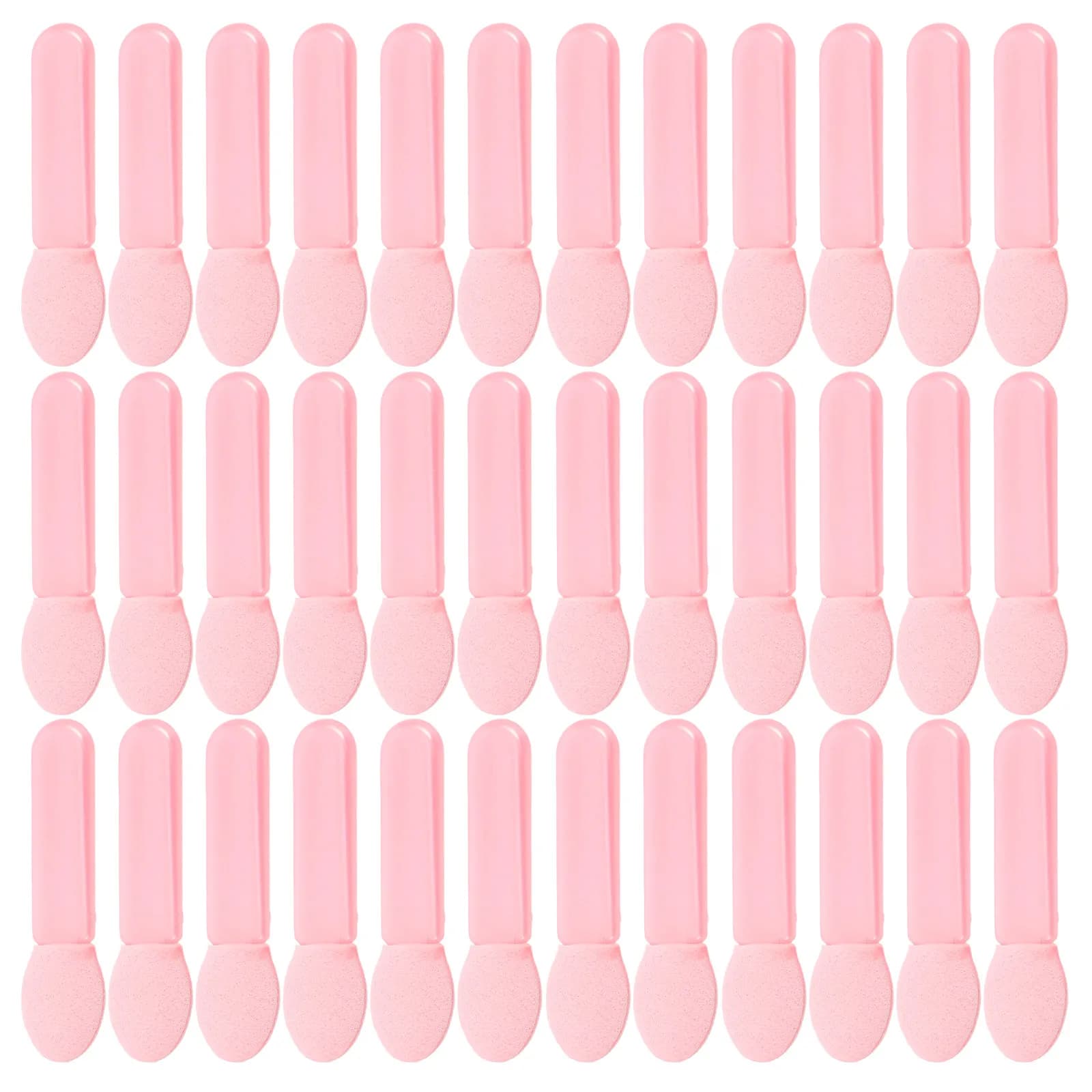 100Pcs Eyeshadow Applicator Sticks Soft Blending Sponge Brushes Makeup Tools for Eye Shadow Powder Makeup Brushes Women Teens