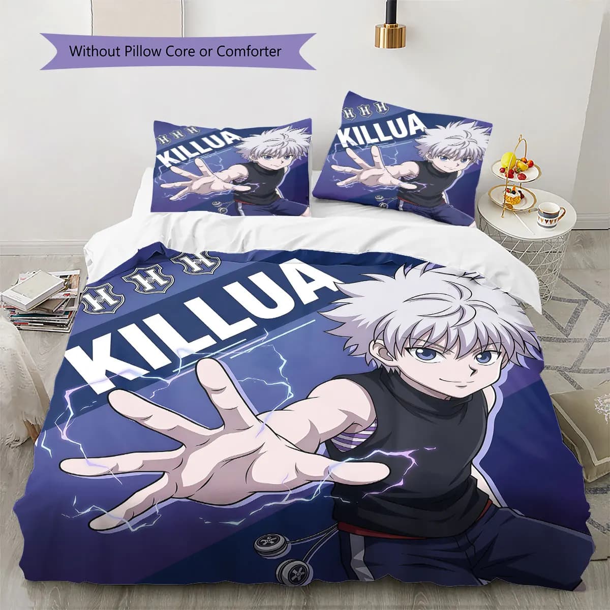 Hunter x Hunter Comfor Duvet Cover Kid's Bedding Set,Extra Large Size Christmas Gifts Various Sizes Available -HE190