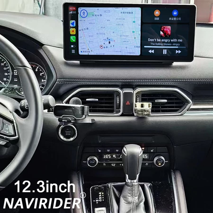 Schermo Carplay 1920*720 Per Mazda CX-5 CX5 CX-8 CX8 2016-2025 12.3 ''NAVIRIDER Android 14 lettore video multimediale per auto Stereo
