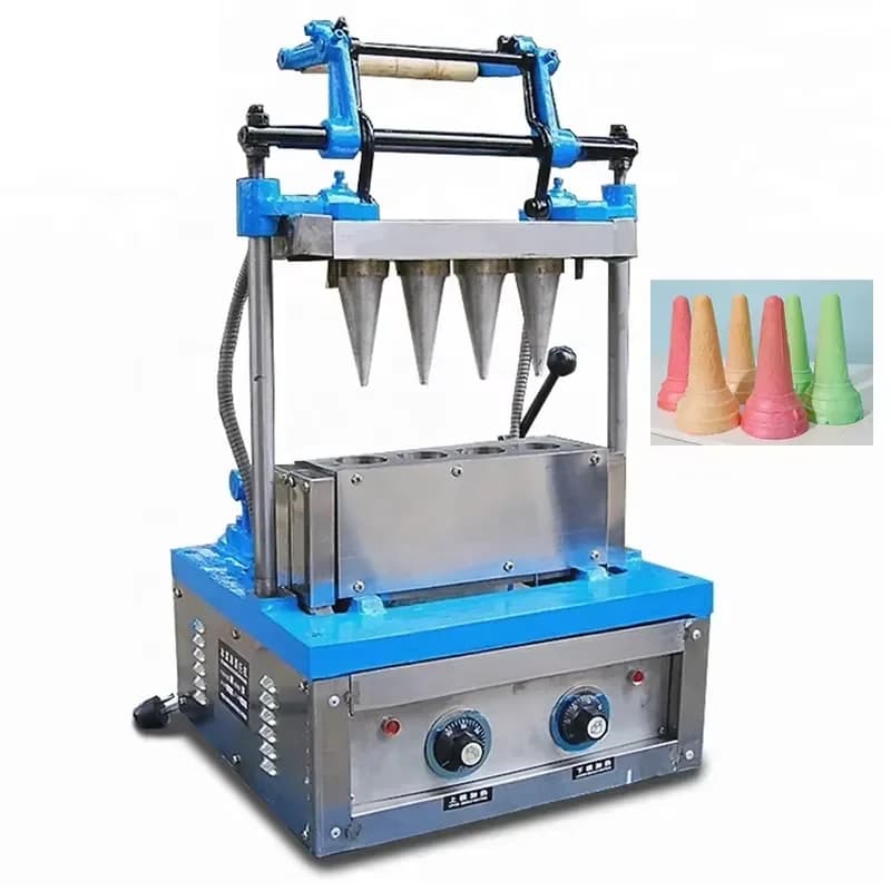 Minimum price of customizable molds for waffle ice cream cone maker