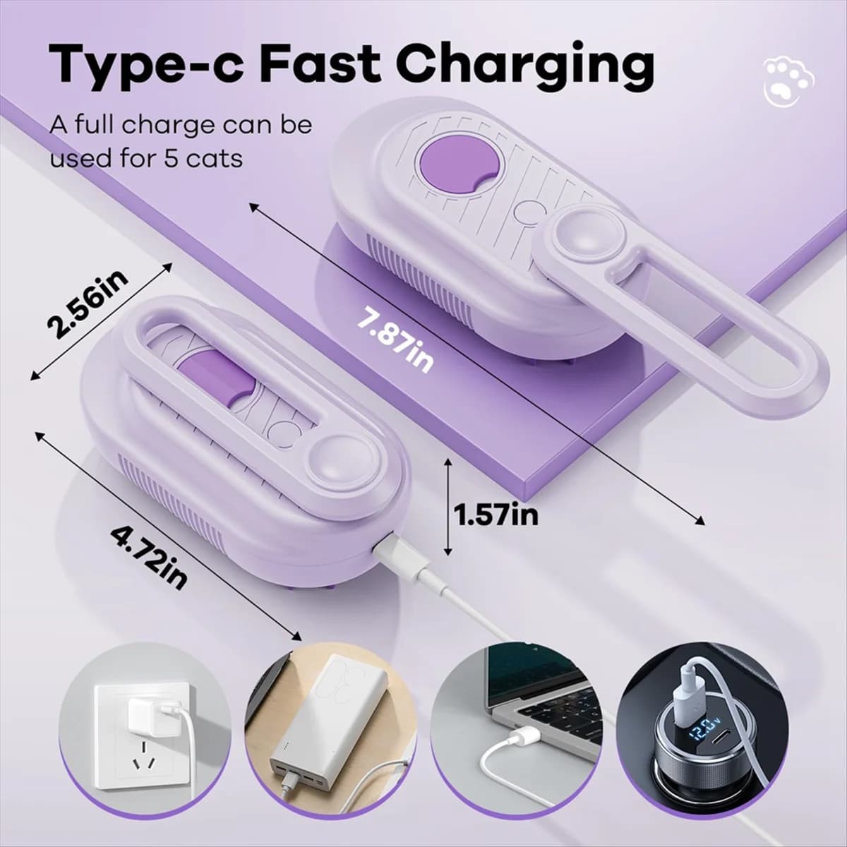 New Cat Steam Brush for Shedding, 4 in 1 Steam Brush for Cats and Dogs, Anti-Static, Massage, Cleaning, Shedding