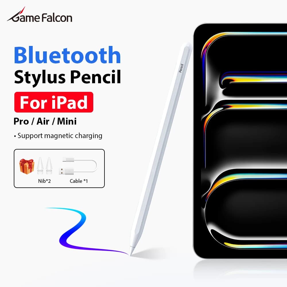 Per Apple Matita Per iPad Pro 13 M4 M5 A16 2025 Penna Stilo Air 11 M3 M2 5 4 12.9 10 9 10th 9th Gen Mini 7 6 Penne Touch Bluetooth