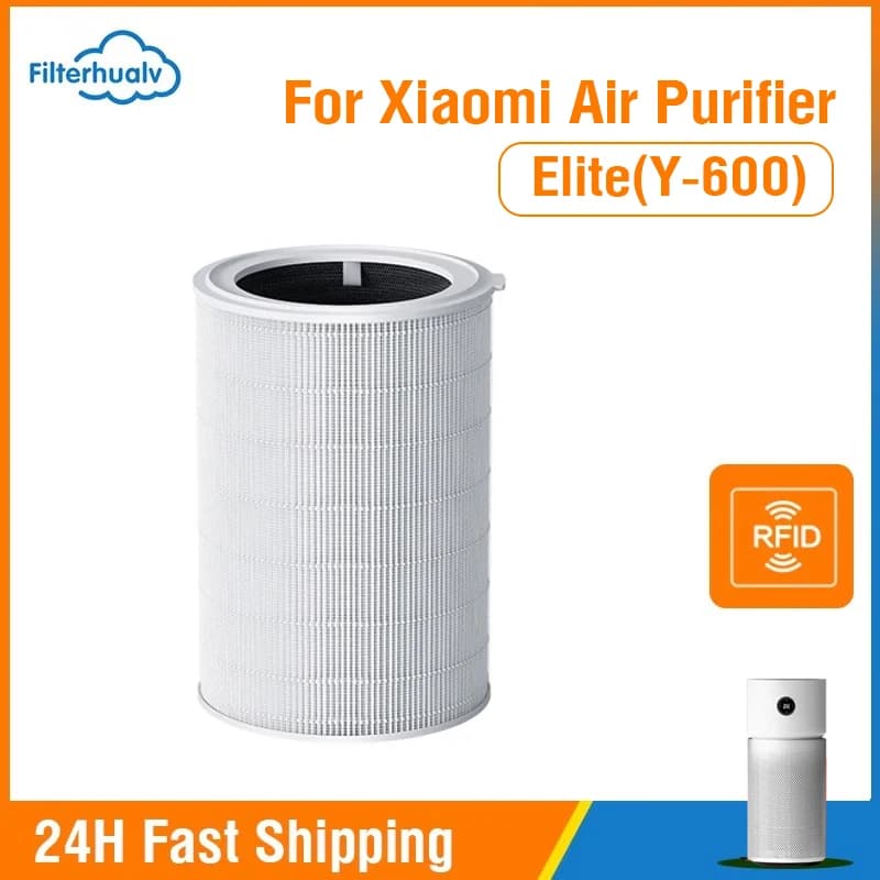 Per Xiaomi Purificatore d'aria Elite Y-600 Filtro a carbone attivo Net H13 Filtro HEPA 3 in 1Xiaomi Purificatore d'aria Elite Y-600 Filtro