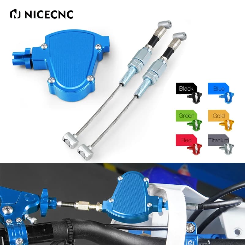 CNC Stunt Frizione Easy Pull Sistema di cavi per Yamaha YZ125 YZ250 YZ250F YZ450F WR250F WR450F TTR250 MT-09 FZ-09 YZF-R25 YZF-R6
