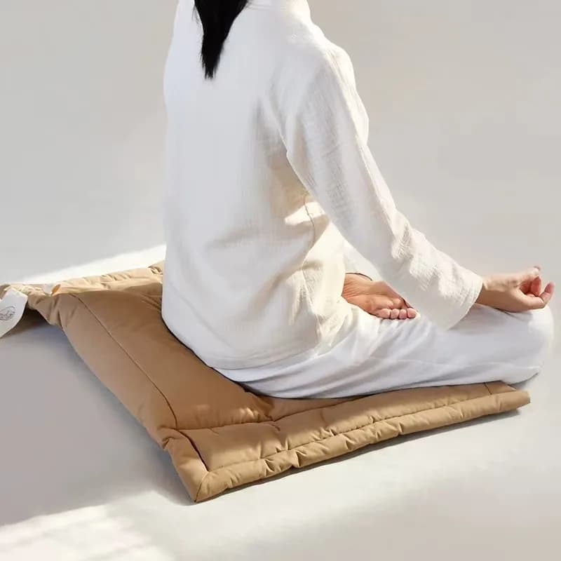 Meditation Cushion Zen Comfortable Sitting Cushion Bay Window Zafu Coccyx Support Durable Breathable Orthopedic Lightweight Soft