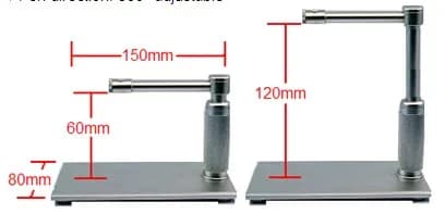 Microscopio Digitale Portatile OEM Personalizzato con Messa a Fuoco Manuale 200X Ultra HD 5MP USB per Riparazione Telefoni Cellulari