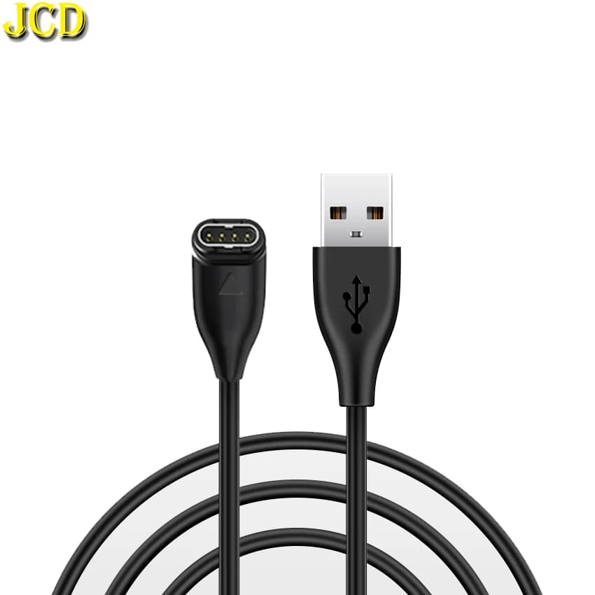 For Garmin Fenix 7 7S 7X 6 6S 6X 5X 5S Vivoactive 3 Forerunner 945 935 Instinct 2 USB A Type-C Clock Cable Charging Clock