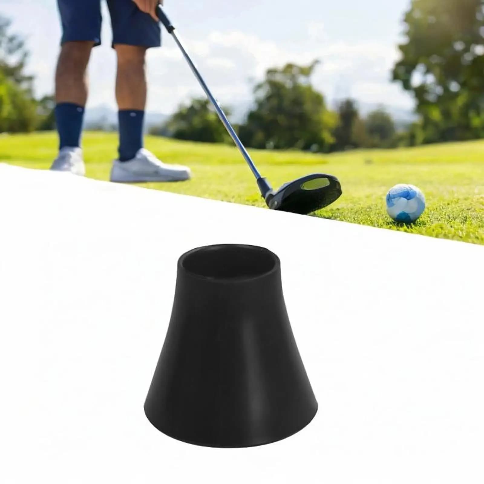 Raccogli Palline da Golf in Gomma con Ventosa Salva-Schiena per Accessori da Golf e Allenamento Sportivo