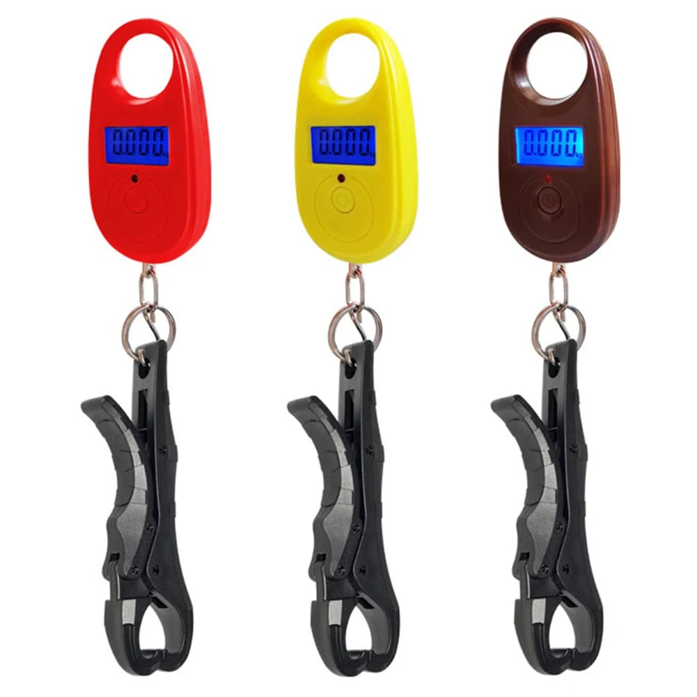 Electronic Scale 3 Weighing Modes Luggage Scales 40kg Load Capacity Portable Hanging Scale with Fish Control Forceps for Fishing