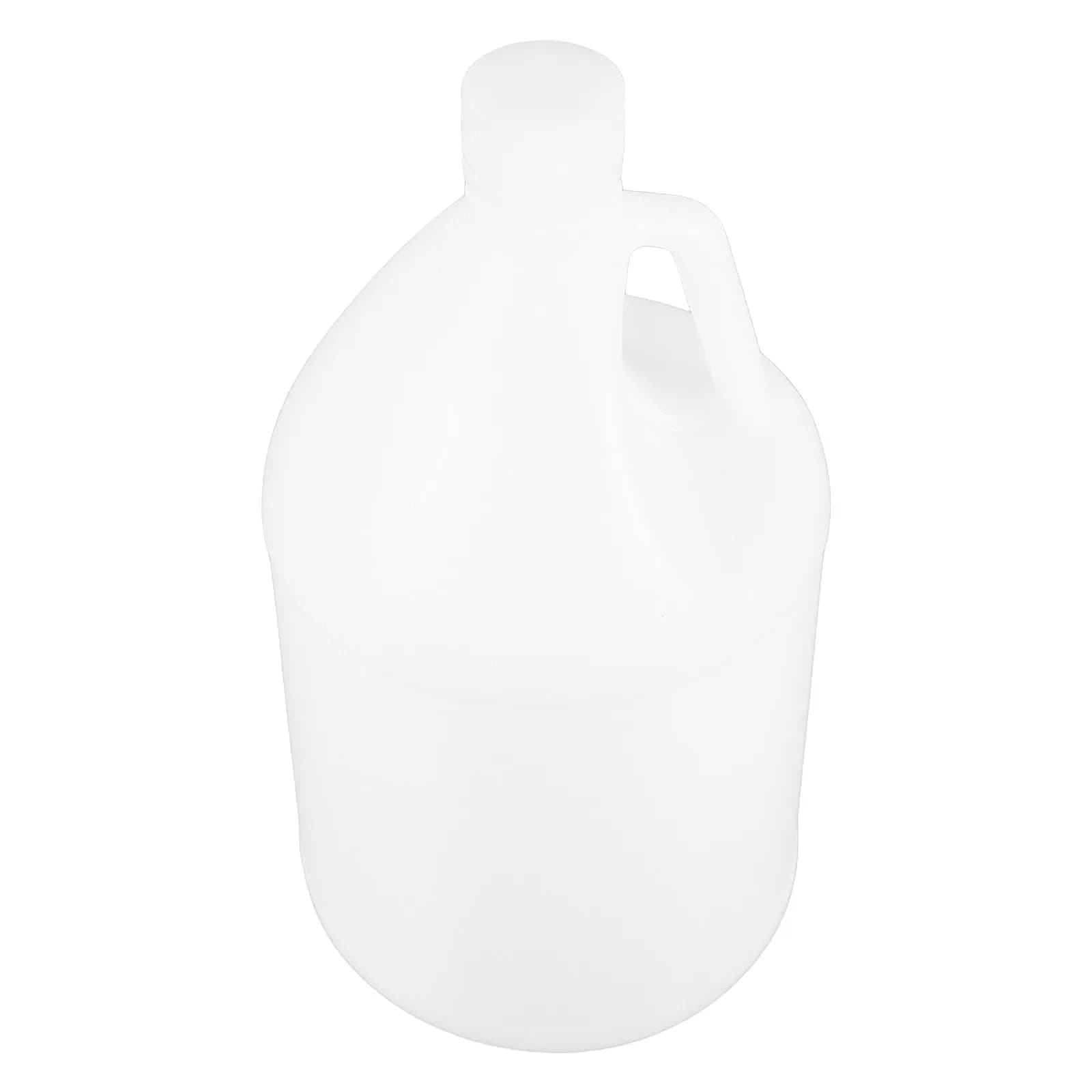 Contenitore in Plastica da 1 Gallone con Coperchio, Resistente agli Agenti Chimici, per Saponi, Detergenti, Fluidi Automobilistici e Viaggi