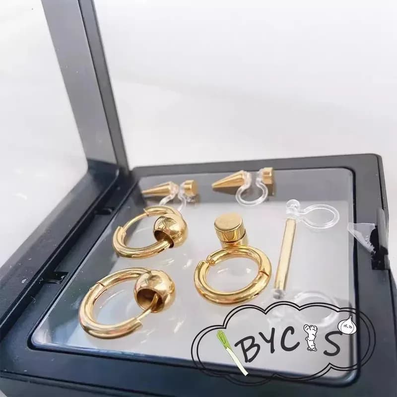 DY20Paradox Live Ito Satsuki Cosplay Orecchini Clip per l'orecchio Spille per le orecchie Donna Uomo Regalo di Bifthday Prop Gioco di ruolo di Halloween Cos25
