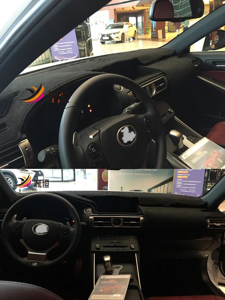 Accessori per Lexus IS III E3 2013-2020, Copri Cruscotto, Copertura Pannello Strumenti, Isolante e Protezione Solare