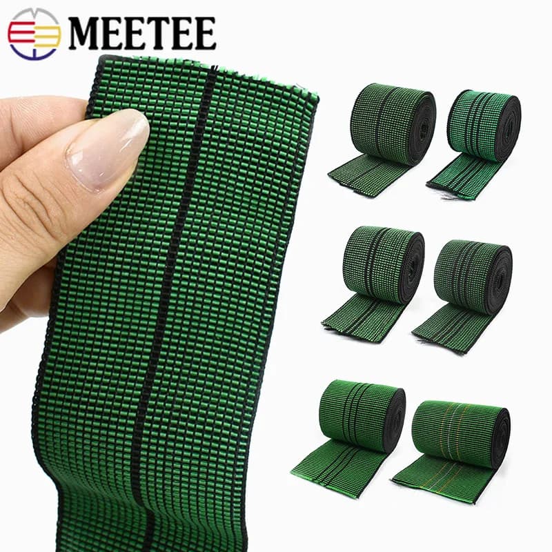 Nastri Elastici in Nylon 10/20M 43/50/70mm per Schienale Divano, Trampolino, Nastro Elastico per Mobili, Fascia in Gomma per Sedili, Accessori per Cucito