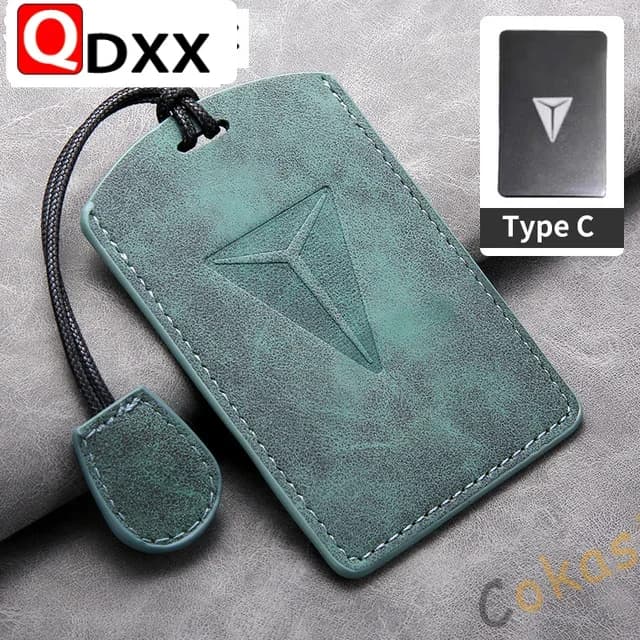 For Changan Deepal SL03 2022 Card Keyless Buckle Shell Full Package Keychain Car NFC Key Case Cover Holder Keyrings Accessories