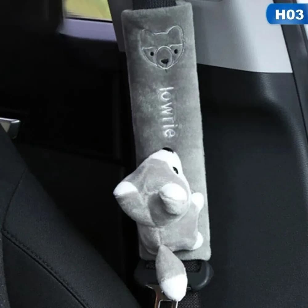 1 Piece Covers Universal Car Safety Belt PU Leather Protective Bearing for Women and Children