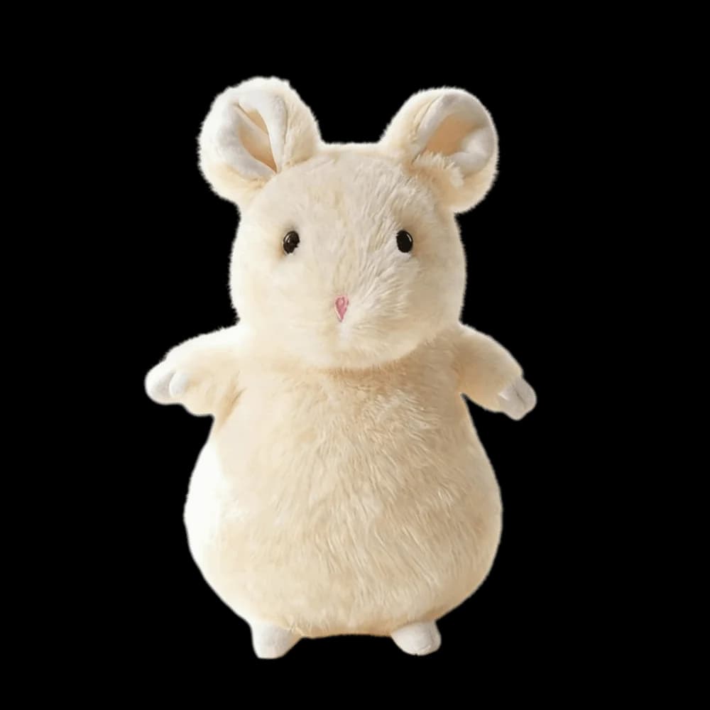 Cuddly Soft Fancy Rat Plush Toy Cartoon Animal Fluffy Stuffed Pet Rat Plushie 18cm Mini Grey White Brown Mouse Plush Pendant