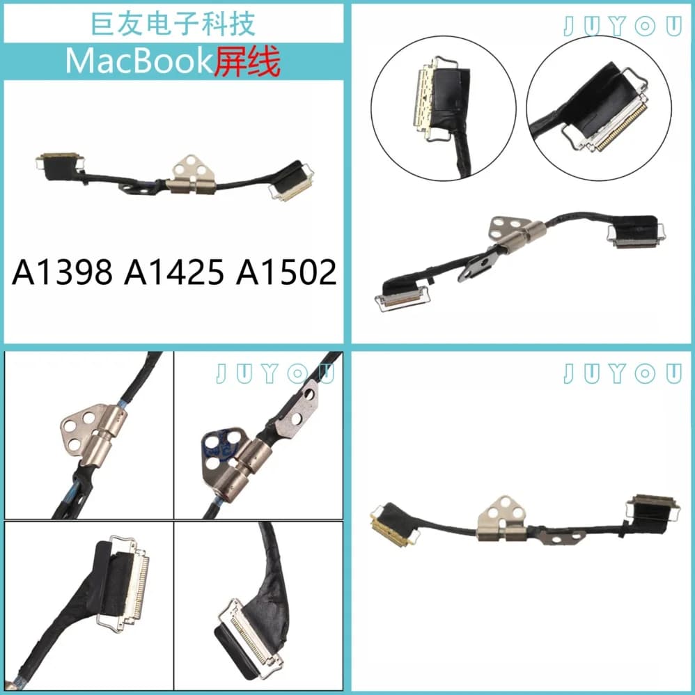 Cavo flessibile di ricambio per schermo LCD per MacBook Pro 13 pollici A1398 A1425 A1502 2012 2013 2014 2015 Parti di ricambio