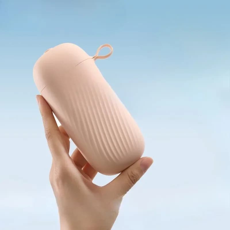 Portable pocket inflatable U-shaped neck pillow travel neck pillow aircraft neck pillow press type