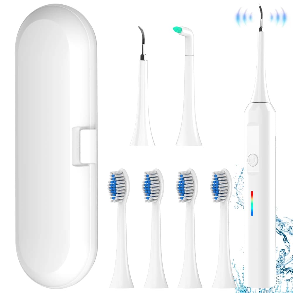 Ultrasonic Dental Cleaner 3 in 1, Dental Tartar Removal Electric Toothbrush Detergent for teeth for oral hygiene