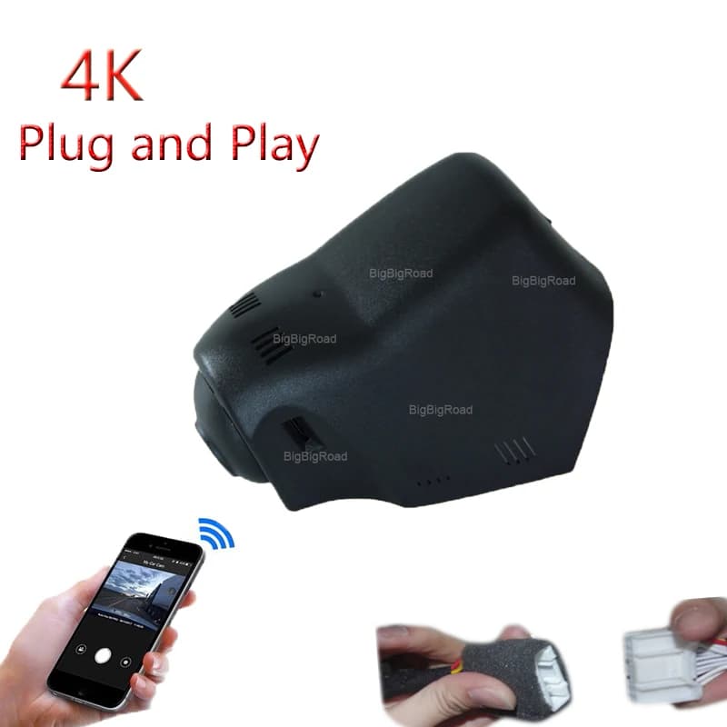 4K Plug And Play Auto Wifi DVR Videoregistratore Dash Camera Per Land Rover Discovery 2015-2019 Jaguar XE 2016-2021 XEL 2018-2021