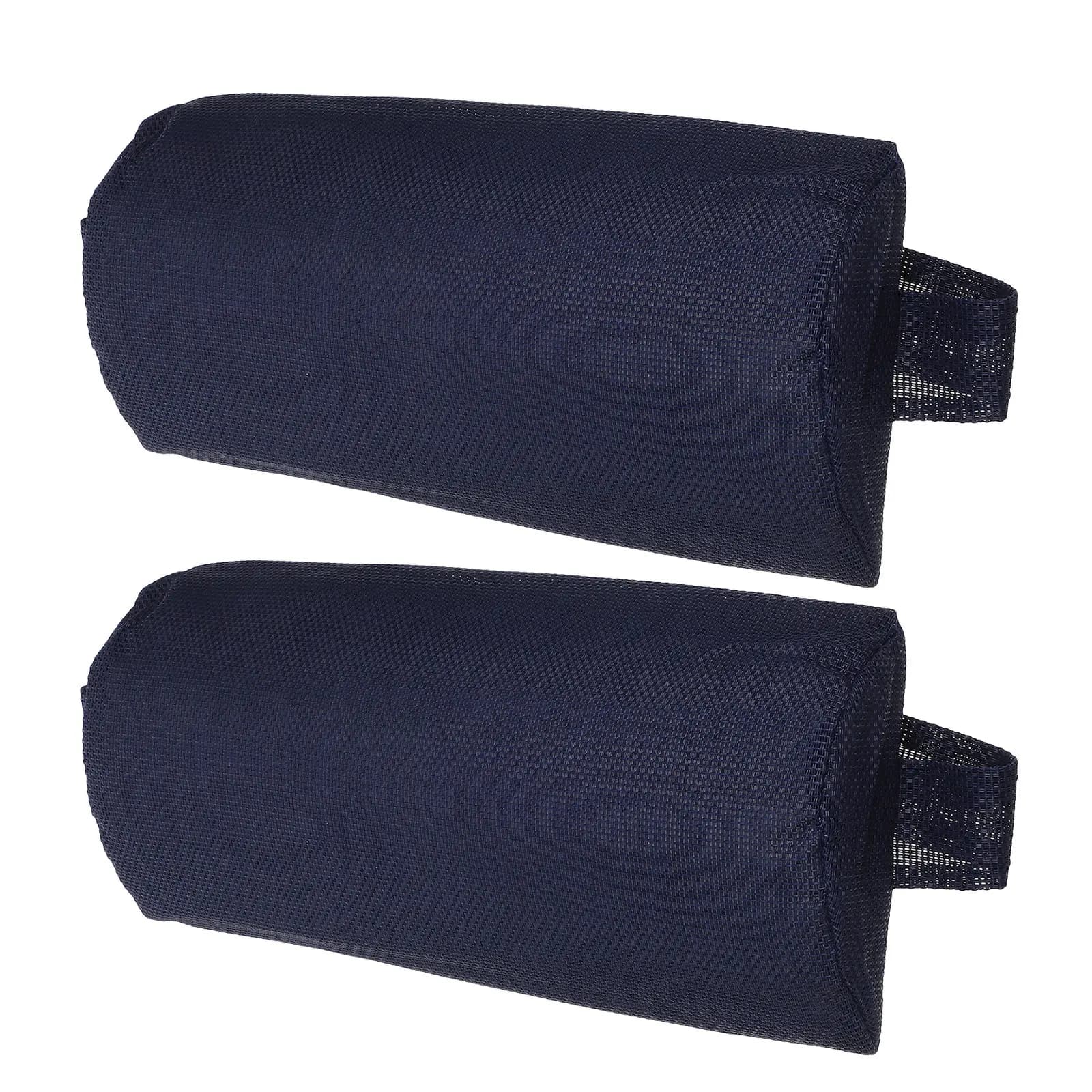 2 Pezzi Cuscino Poggiatesta per Sdraio da Esterno, Supporto Lombare in Rete ad Asciugatura Rapida, Poggiatesta per Sedia da Giardino, Piscina, Spa, Spiaggia