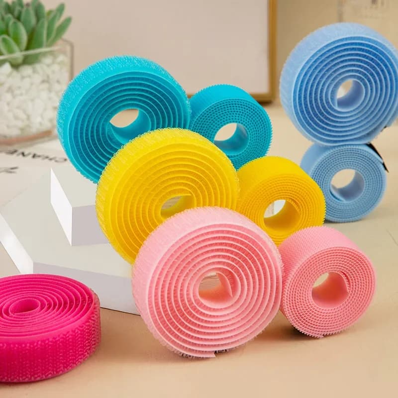 Nastro di fissaggio a strappo da 20mm senza nastro di fissaggio autoadesivo nastro adesivo accessori per cucire artigianato fai da te senza colla 25 yarde