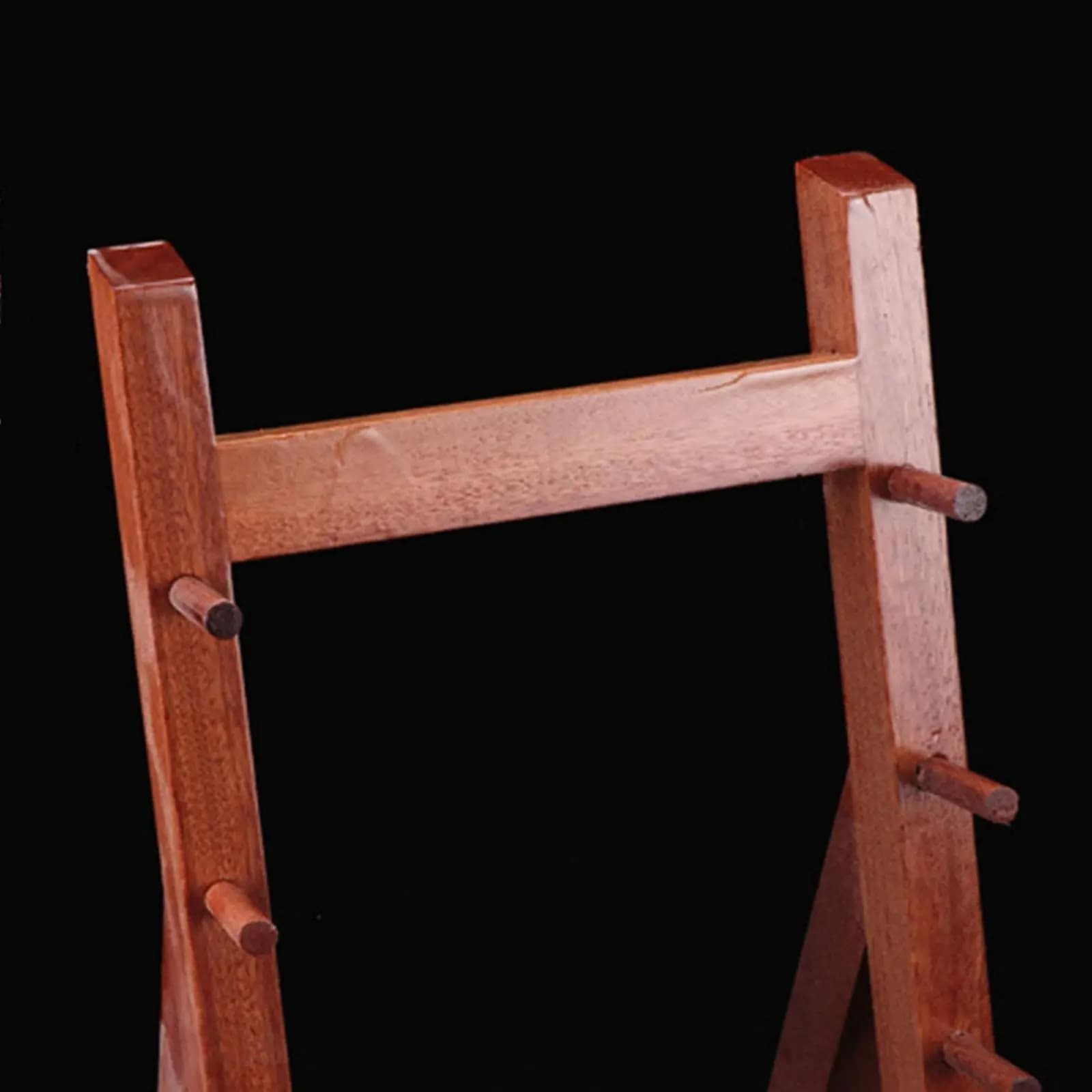 Supporto per Lame da Sashimi, Design Multilivello in Stile Giapponese, Porta Lame per Cucina, Finitura Lucida e Durevole per Ristoranti
