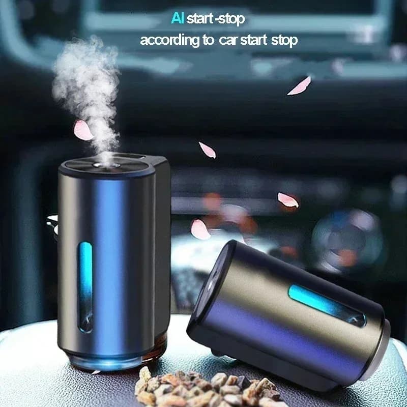 Profumatore per auto da applicare alle bocchette dell'aria condizionata, spray deodorante per auto, umidificatore d'aria, diffusore di fragranze per ambienti con olio essenziale da 10 ml