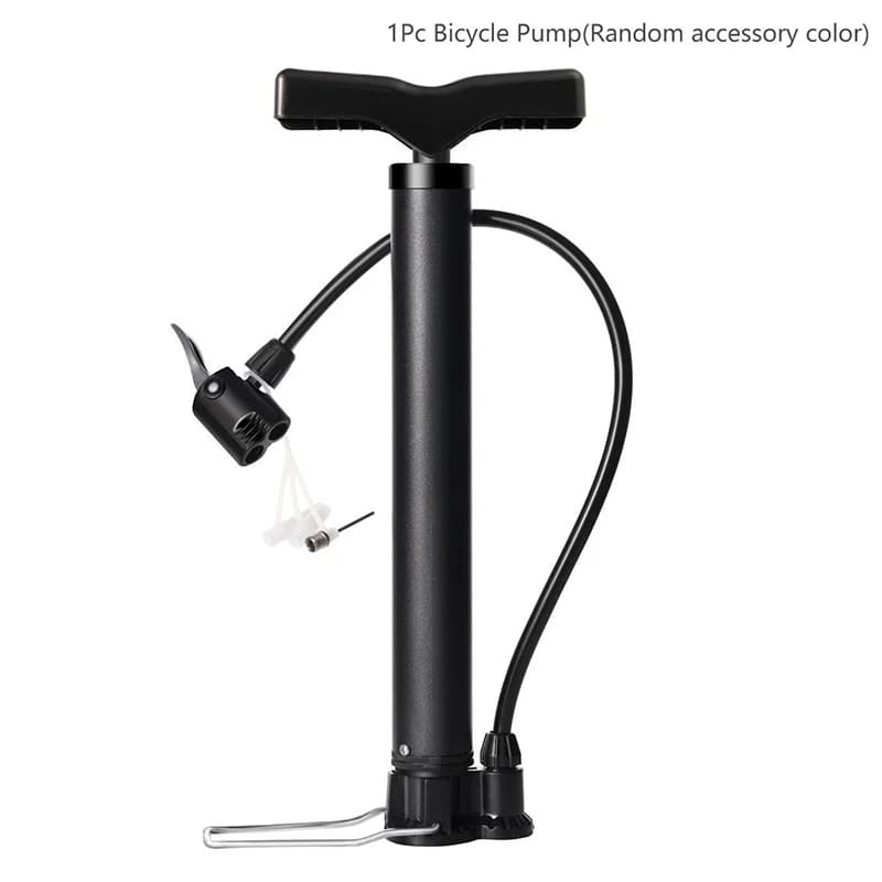 New 130 Psi Bike Pump Bicycle Foot Air Pump Tire Inflator Schrader Presta Valve Road Cycling Inflator