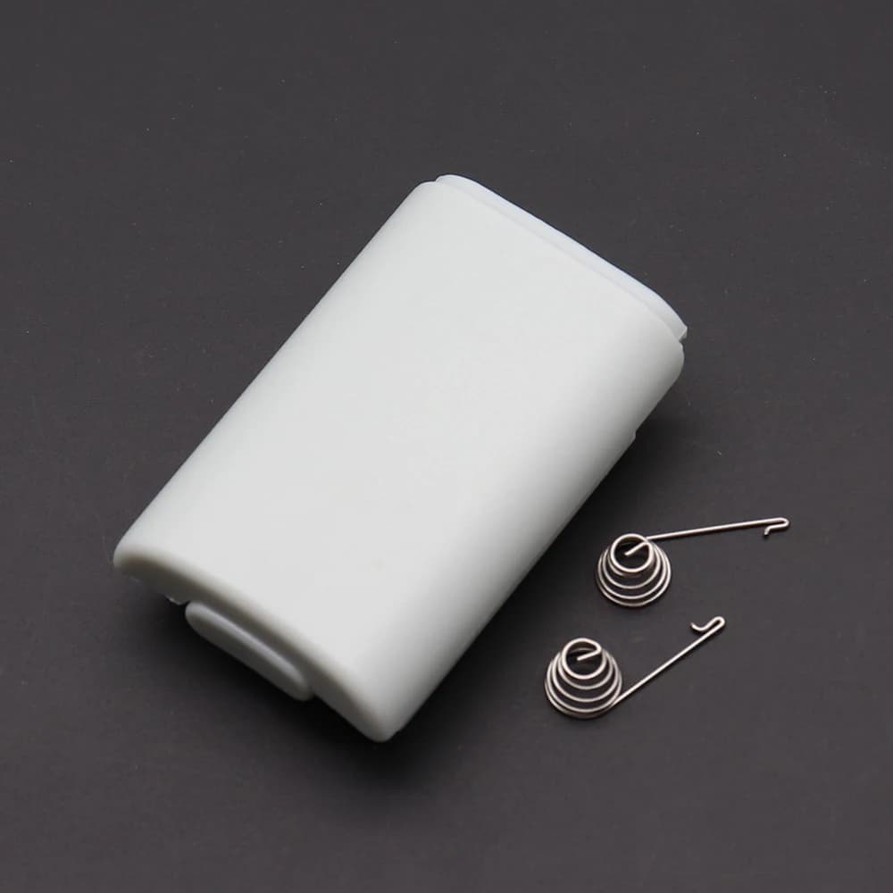 1 set coperchio posteriore batteria per controller Xbox 360 controller wireless coperchio batteria accessori di ricambio per riparazione molla batteria