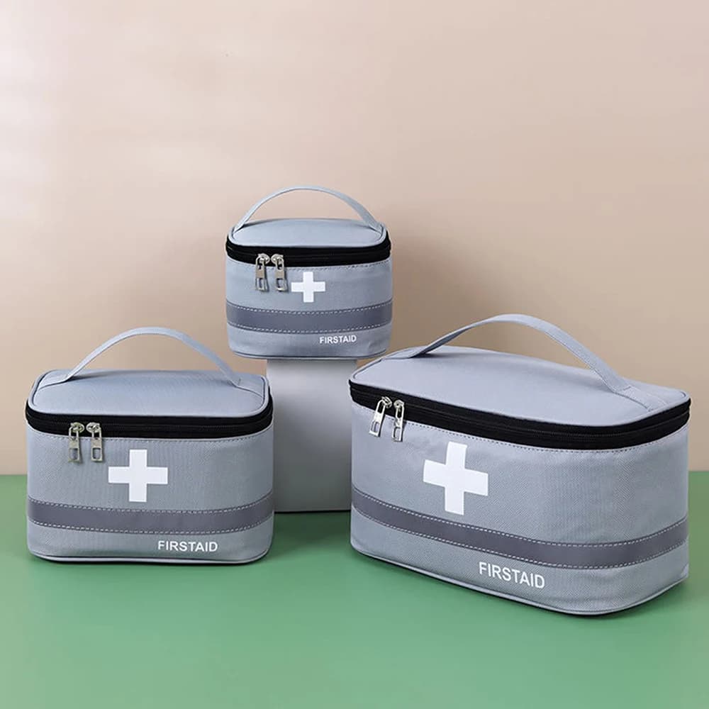 Portable Handheld Medicine Storage Storage Travel Outdoor Mini First Aid Emergency Pouch