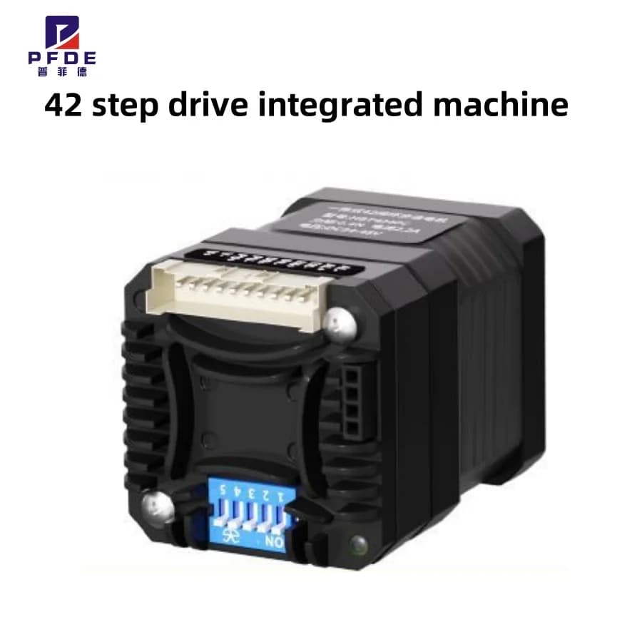 NEMA17 Stepper Motor with built-in Driver,Integrated Closed-Loop Control, with Pulse Encoder Serial Port RS232