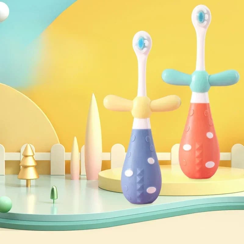 1pc Spazzolino da denti per bambini Carino Protezione morbida dei denti Spazzolino da denti per bambini Pulizia orale Manuale Spazzolino da denti per bambini 1-6 anni