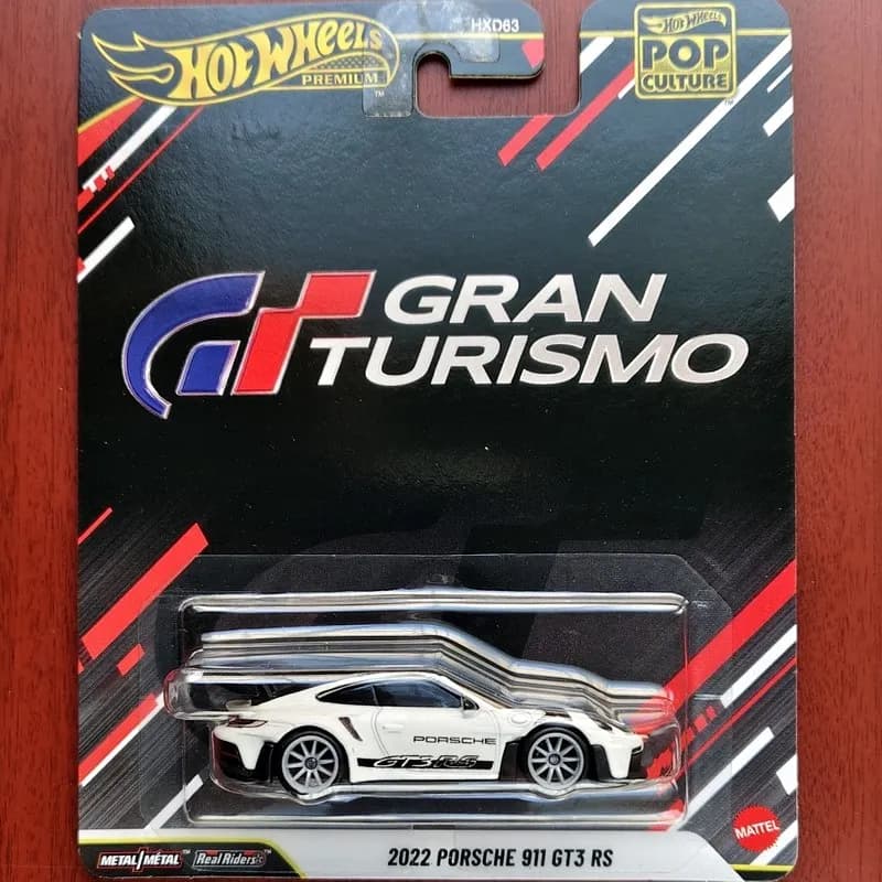 Nuovo Hot Wheels Premium 2026 Pop Culture 2022 Modellino Auto 911 RS Gran Turismo 1:64 Die-cast Veicolo da Collezione Giocattolo per Ragazzi