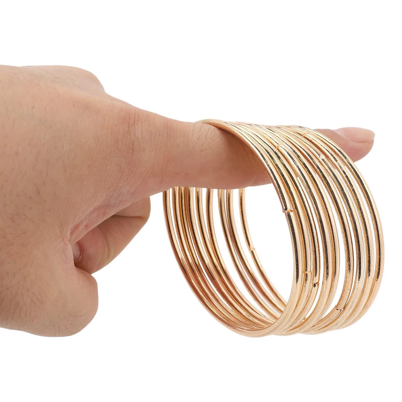 ABWR-50 Pack 3 Inch Gold Dream Catcher Metal Rings Hoops Macrame Ring For Dreamcatchers And Crafts