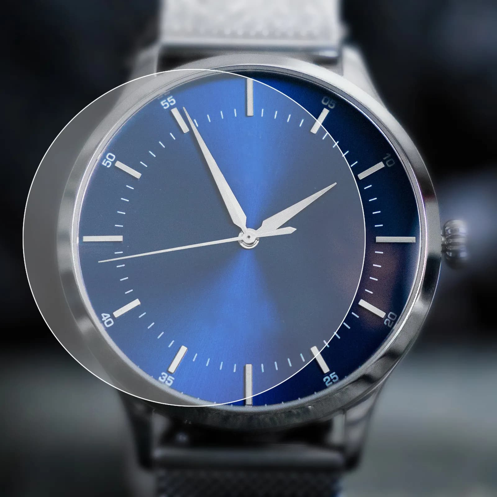 Pellicola protettiva temperata da 20 pezzi per orologio, protezione per schermo ad alta definizione, copertura protettiva trasparente anti-impronta per l'uso con smartwatch