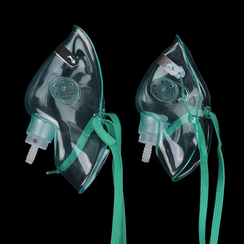 maveraHMA58 Drech2pcs Respiratore di Ossigeno Nebulizzatore Maschera Tazza Con Tubo 2M Inalatore Condotto Respirazione Usa E Getta Assistenza Sanitaria Vaporizzatore
