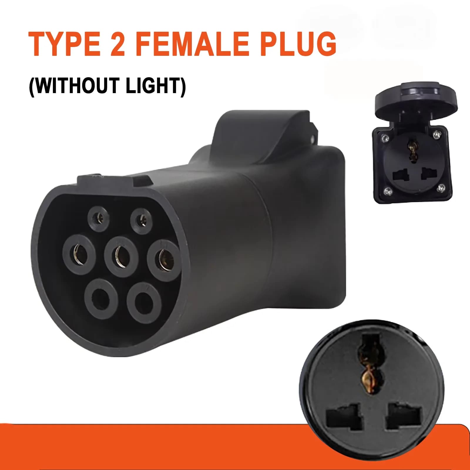 Adattatore di carica per auto EV da 75Ω V2L TIPO 2 femmina a Schuko / presa universale per ricarica Chery Jetour T2 Traveller / KIA / Hyundai