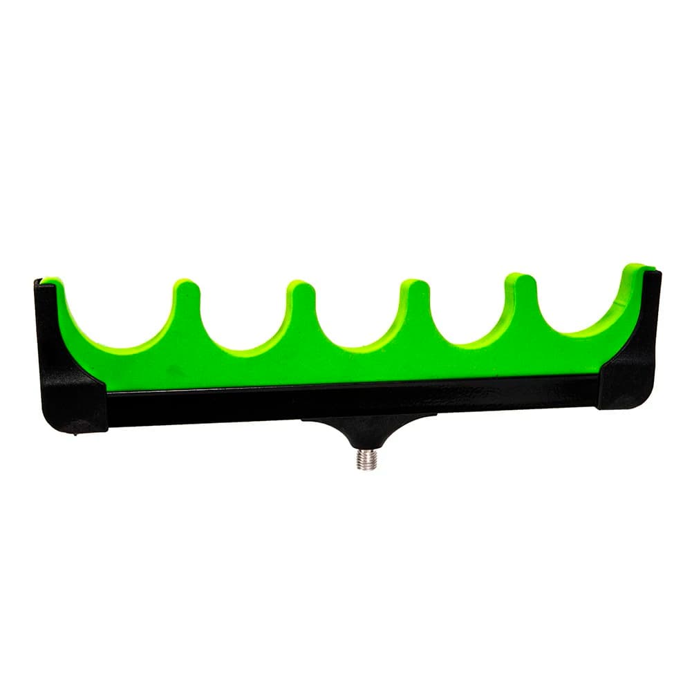Supporto per Canna da Pesca, Accessori per Barca, Attrezzatura per Carpfishing, con Fori Scanalati, Elegante per Pesca Sportiva all'Aperto