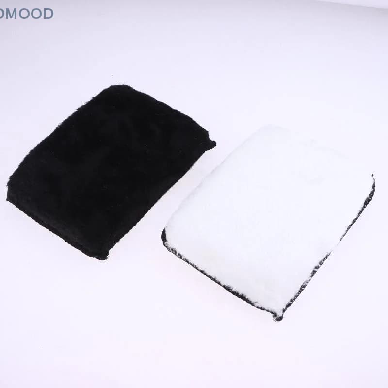 2/5 pezzi asciugamano in pile per pulizia auto spugna in microfibra strumenti per lavaggio interni auto per cera in pelle di plastica