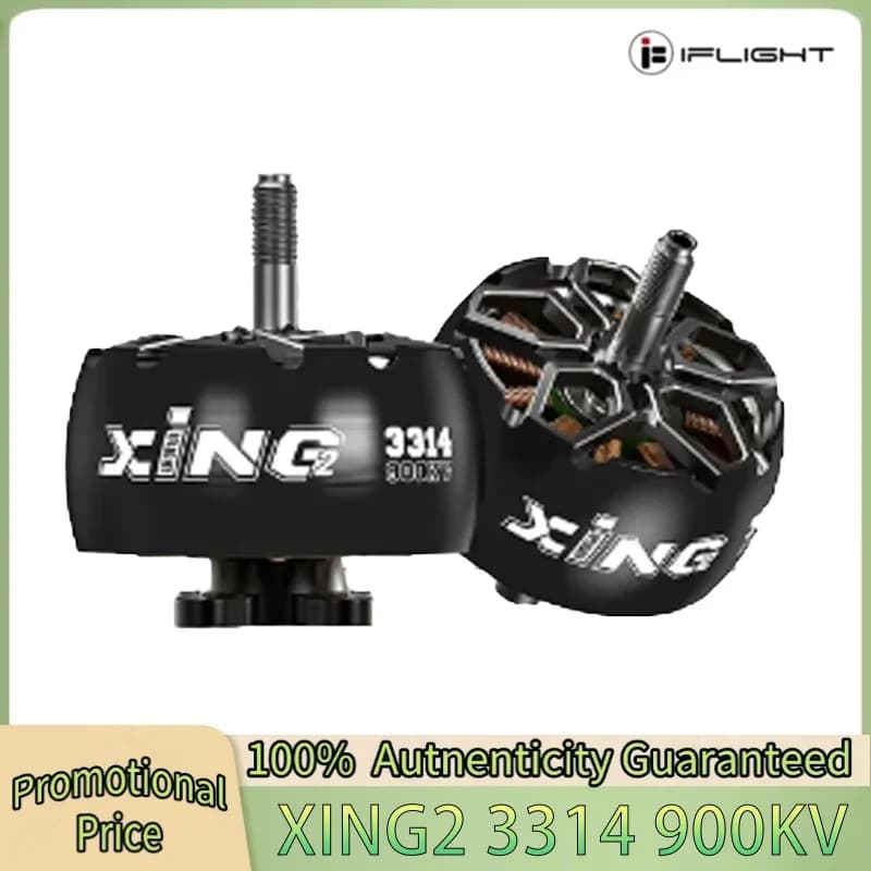 Motor IFlight XING2 3314 Cinelifter 900KV 6S for Long Ray FPV Freestyle drones, DIY parts