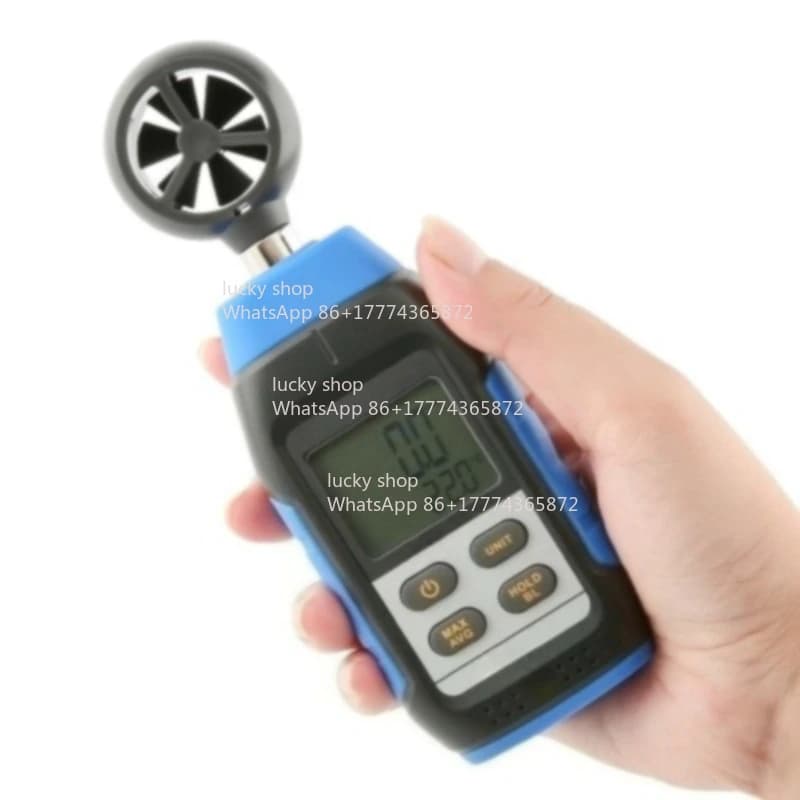 Misuratore di Rumore, Tester di Rumore con Diffusore, Anemometro Portatile