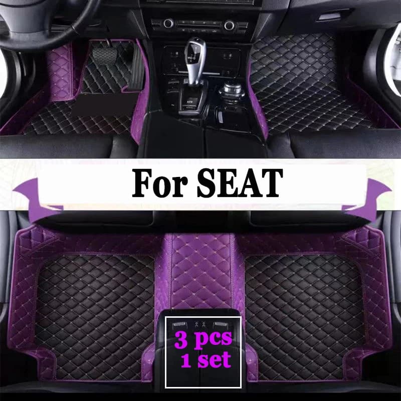 Car mats For SEAT Ateca Arona ibiza Leon Toledo ST CUPRA Alhambra Exeo Accessories Auto 2022 2023
