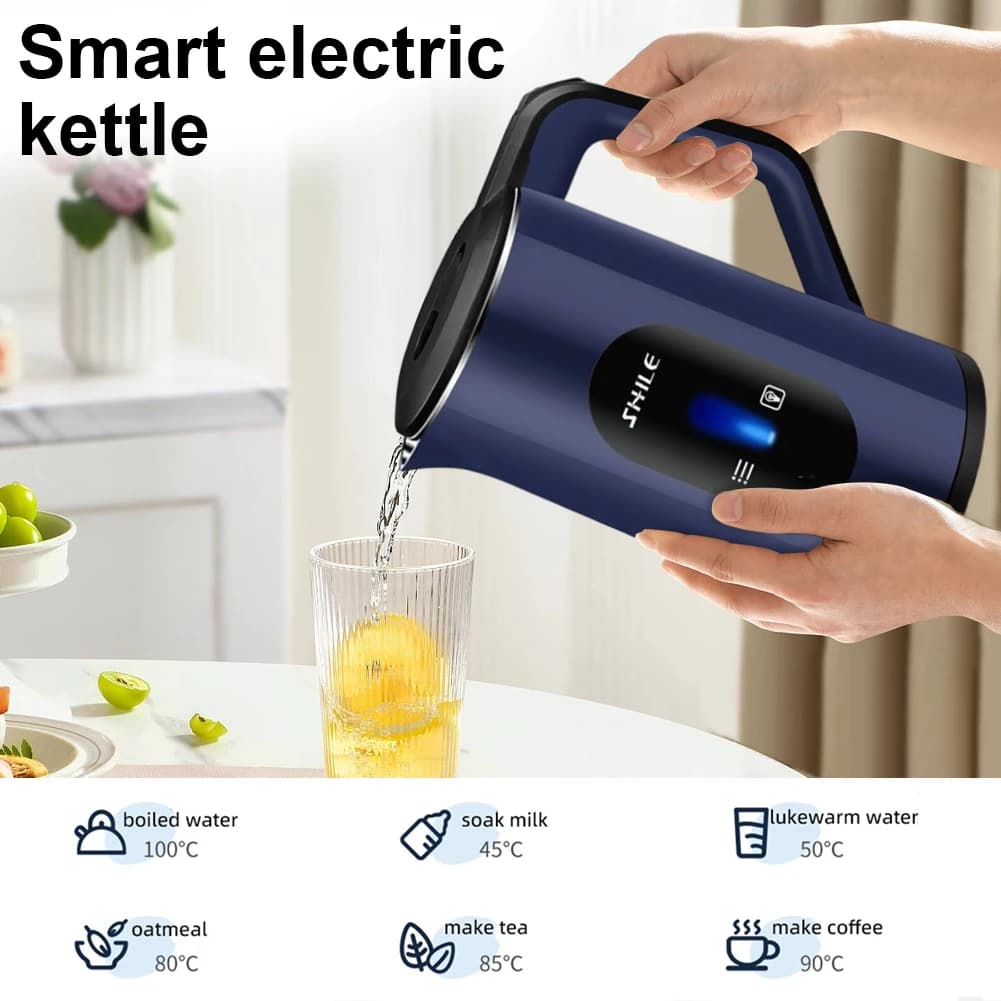 2.2L 1500W Stainless Steel Water Kettle Quick boiling Electric kettle Hot multifunctional hot water kettle for domestic tea and coffee production