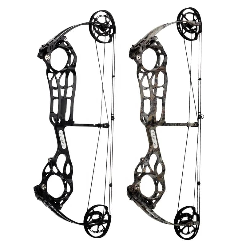 Steel Ball Dual-purpose Compound Bow And Arrow Set Left Right Hand Outdoor Hunting Shooting Target Practice Archery Equipment